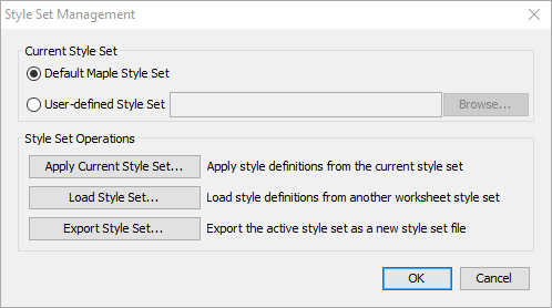 Can I Change the Default Fonts or Style for Maple Worksheets and Documents?