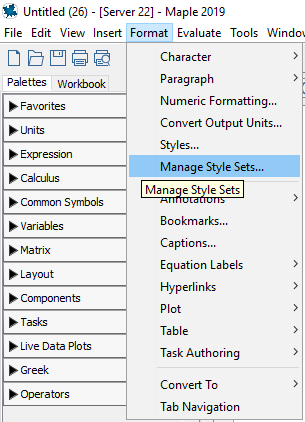 Can I Change the Default Fonts or Style for Maple Worksheets and Documents?