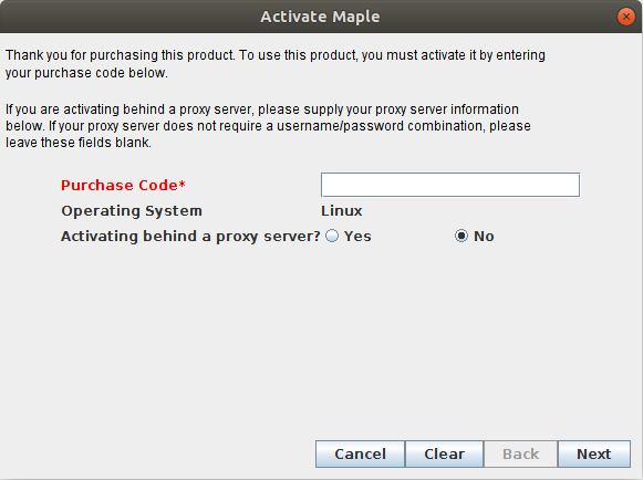 How to re-activate Maple after validating student status